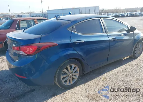 2014 Hyundai Elantra Se из США, поврежденный, VIN KMHDH4AE9EU138322